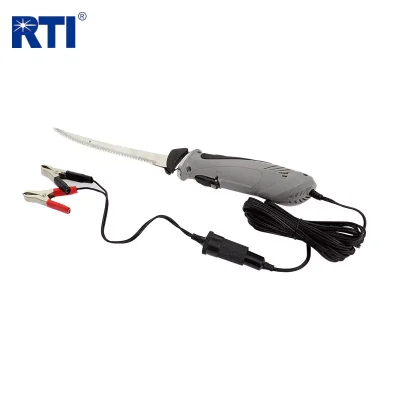Wholesale 12V Electric Fillet Knife with 6” & 7.5” Stainless Steel Blades