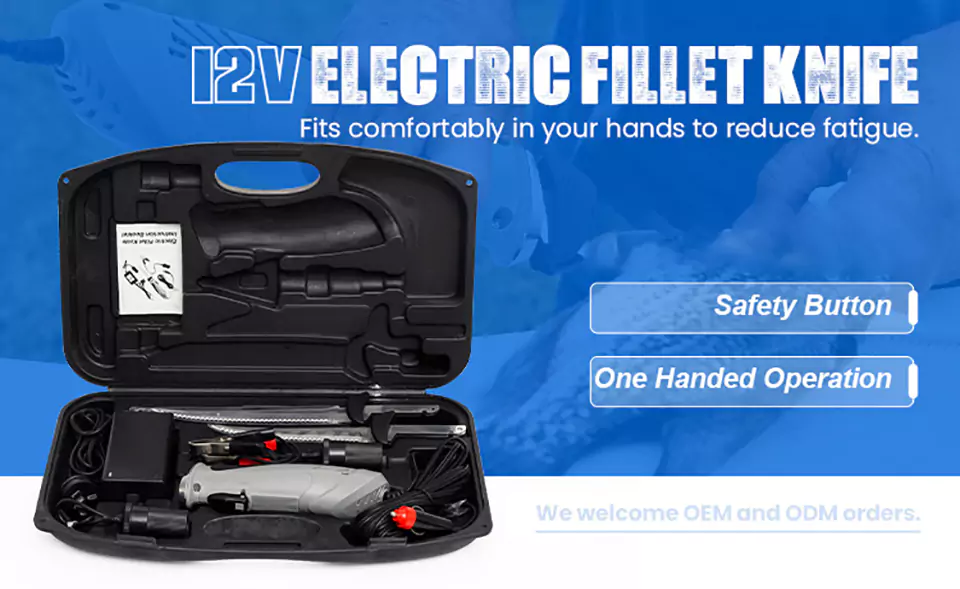 12V Stainless Steel Electric Fillet Knife