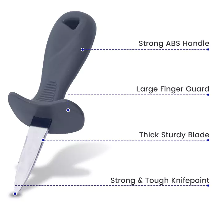 3.5 inch Clam Knife Product Structure