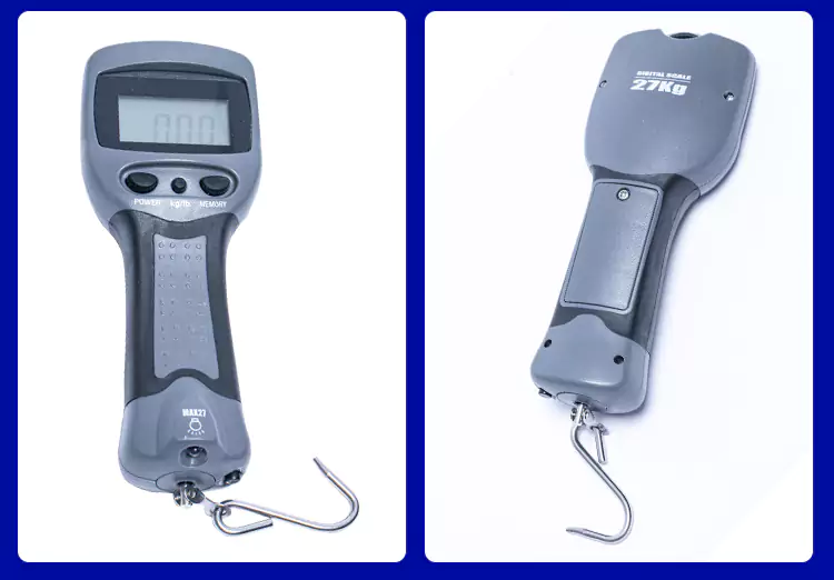 60LB Portable Digital Fishing Scales Product Display