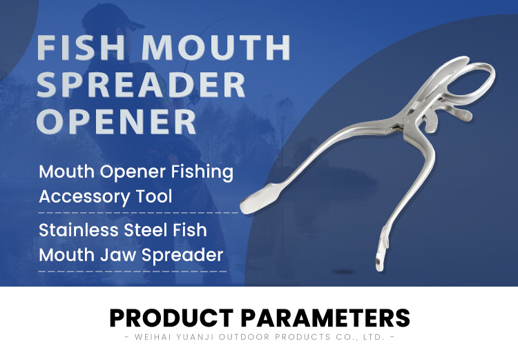 Portable Fish Mouth Jaw Spreader 8 inch Stainless Steel Fish Mouth Opener