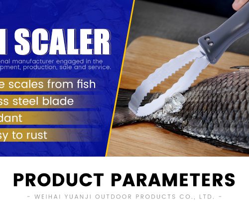Remove Fish Scales Stainless steel Fish Scaler Scraper with ABS Handle