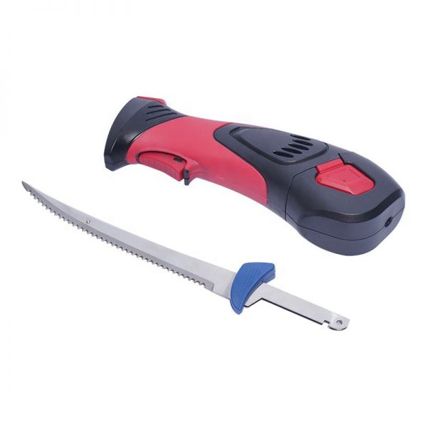 Cordless Rechargeable Reciprocating Serrated Electric Knife Cutting Meats Poultry Bread Fish Lithium Ion Electric Fillet Knife
