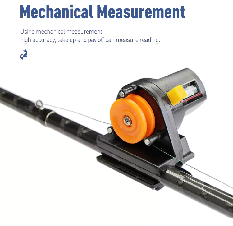 Mechanical Measurement for Fishing Line Counter