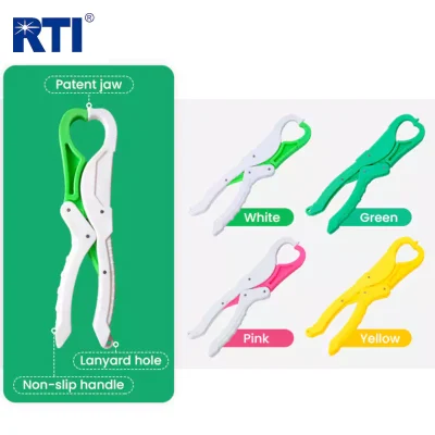 Portable PP Plastic Floating Fish Gripper Product Structure and Colors