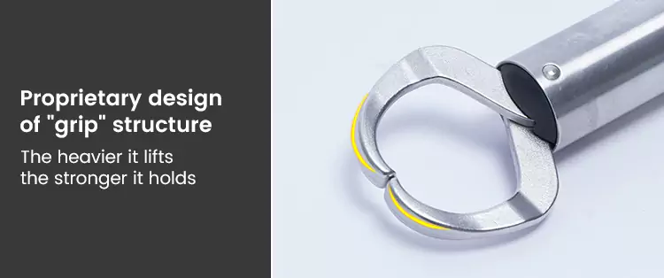 Proprietary Design of Grip Structure