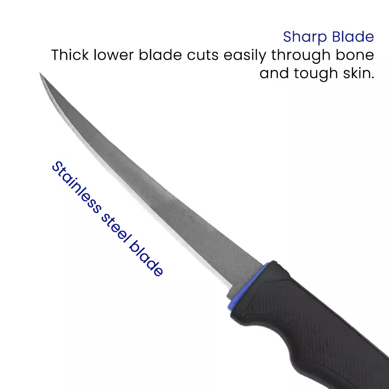 Sharp Blade of 6 inch Fillet Knife