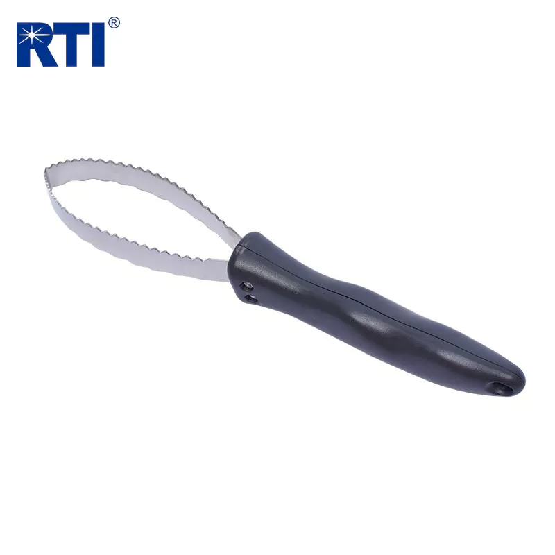 Stainless steel Fish Scaler Scraper with ABS Handle