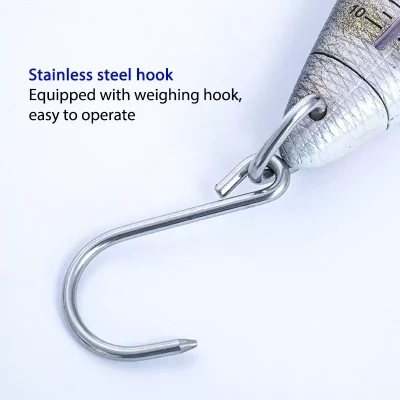 Stainless steel hook of 4.5KG Weight Hanging Spring Scale