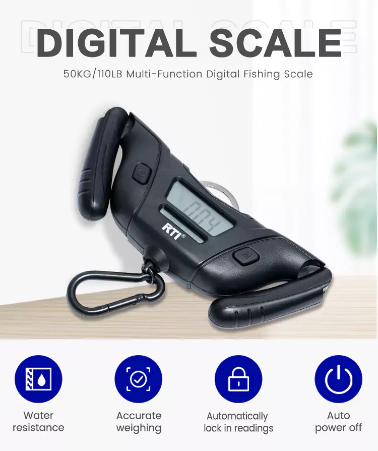 110lb Folding Digital Fish Scale Product Description