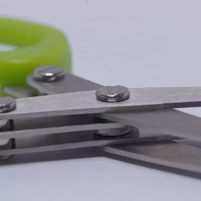 3 Rivets Protection Double Blade Fishing Scissors