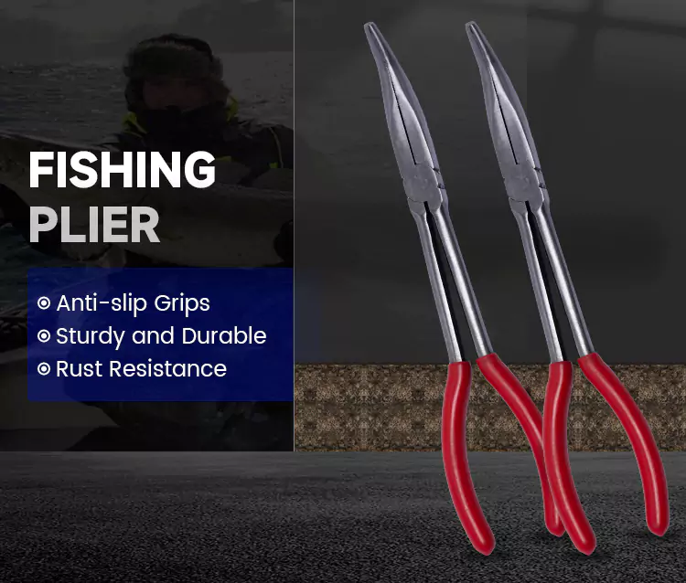 45-Degree Bent Long Nose Pliers Product Description