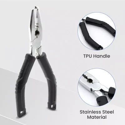 5.5 Inch TPE Handle and Stainless Steel Material Fishing Plier