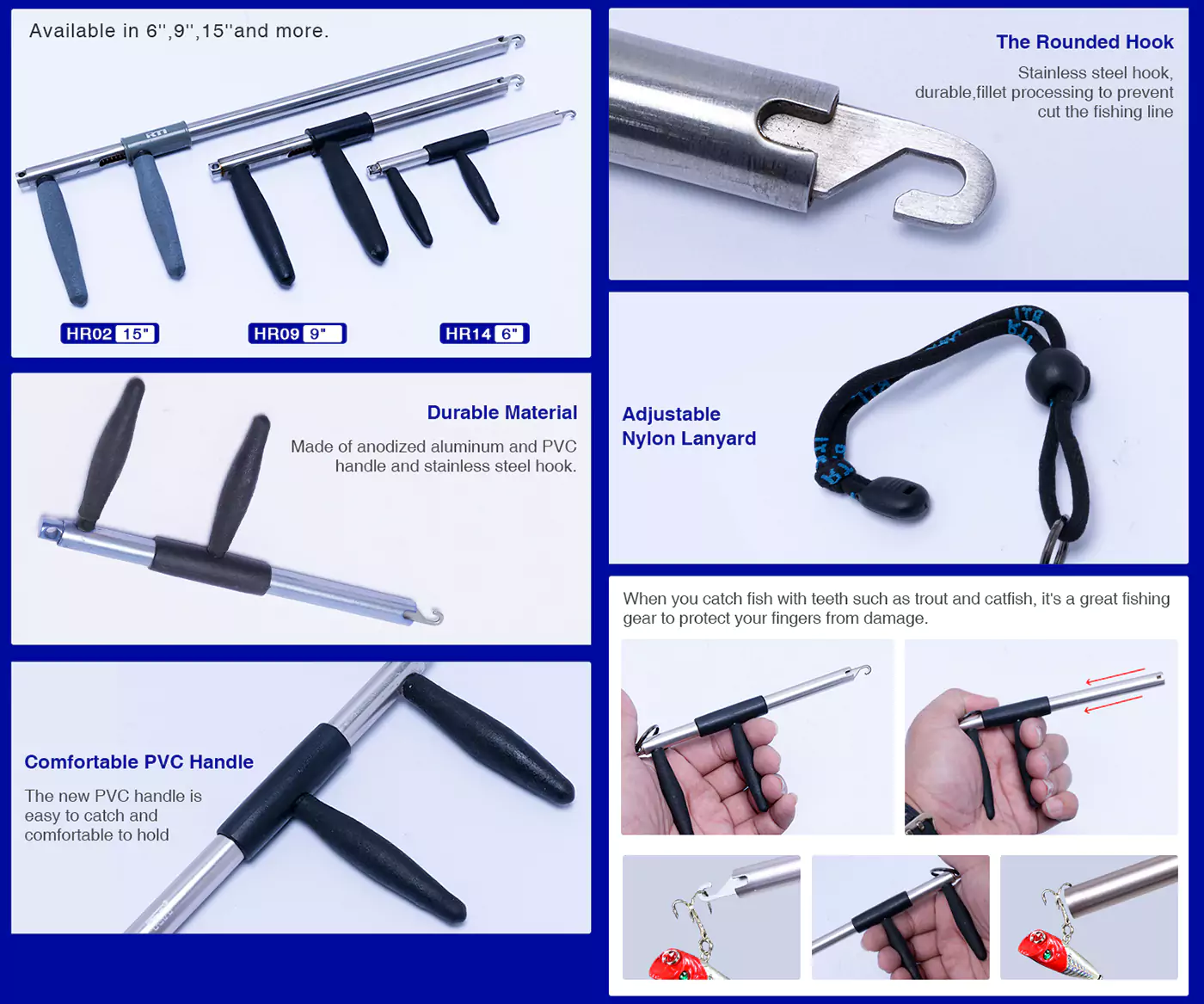 6 inch Fish Hook Remover Product Advantages