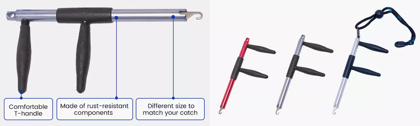 6 inch Fish Hook Remover Product Display