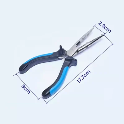 6.5 inch Carbon Steel Split Ring Pliers Product Size