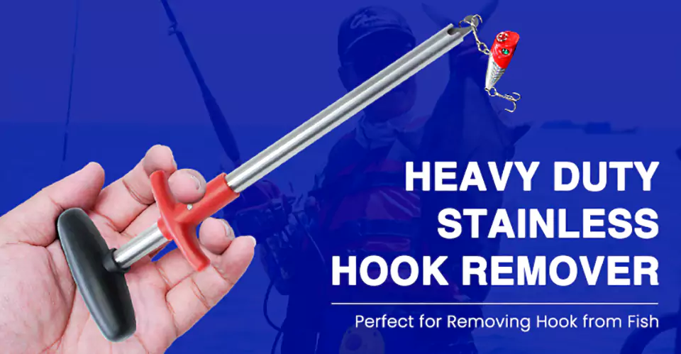 7 inch Stainless Steel Fish Hook Remover Product Description