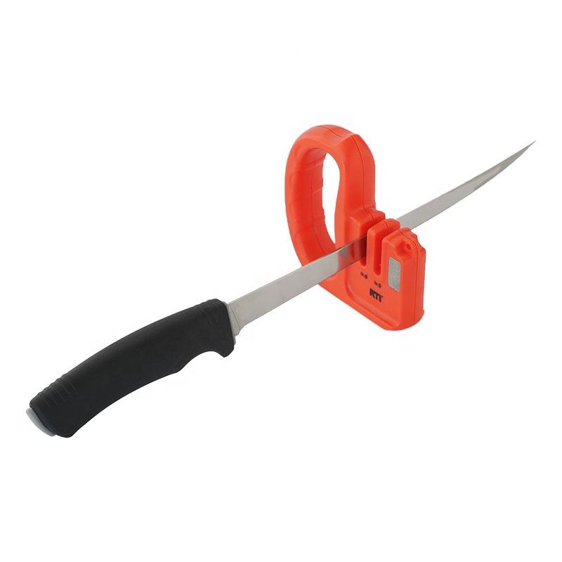 ABS Handle Knife Sharpener with Two Sharpening Rods1