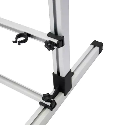 Adjustable height for Aluminum Fishing Rod Display Rack