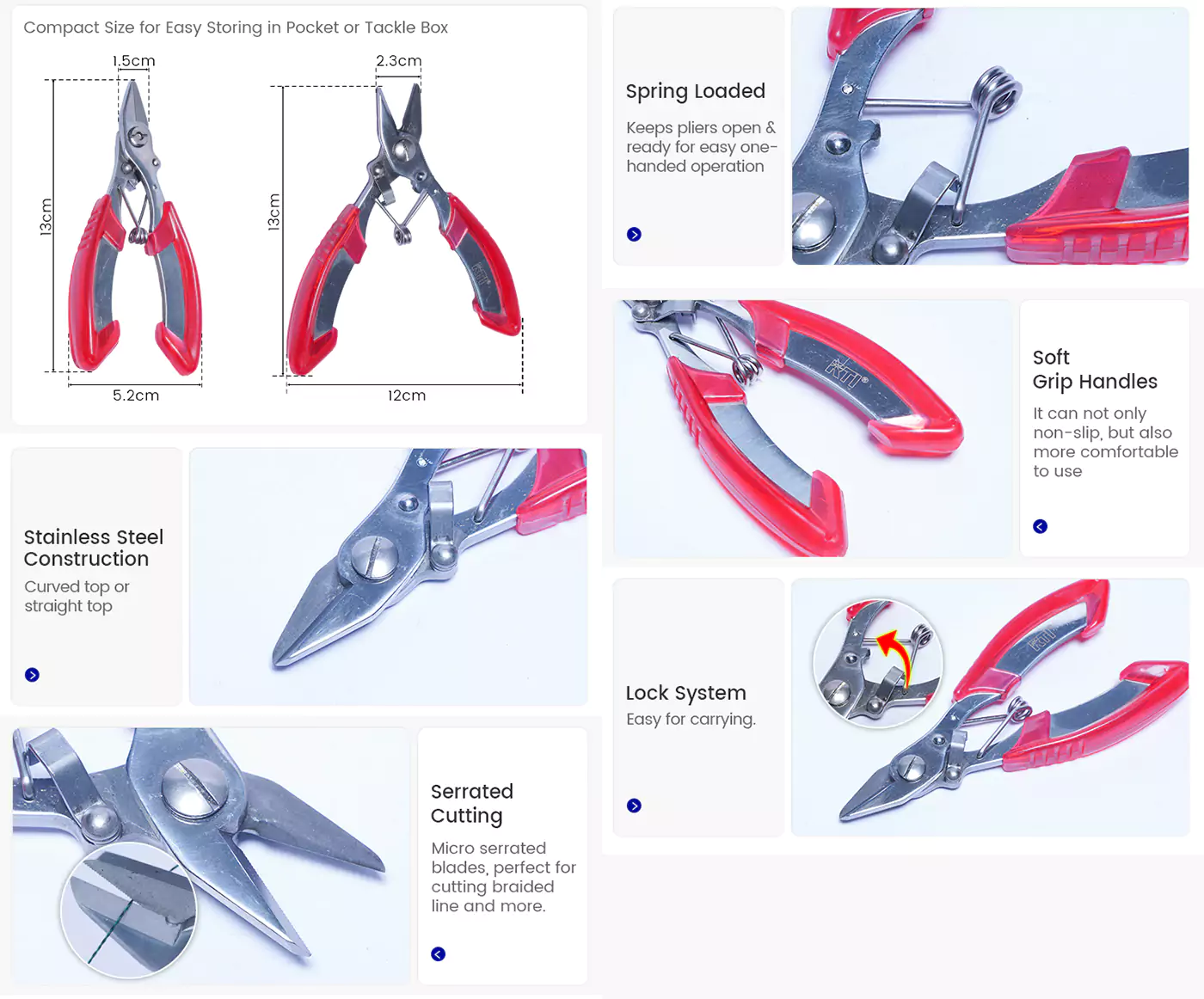 Advantages of 5.5 inch Stainless Steel Side Cutter Pliers