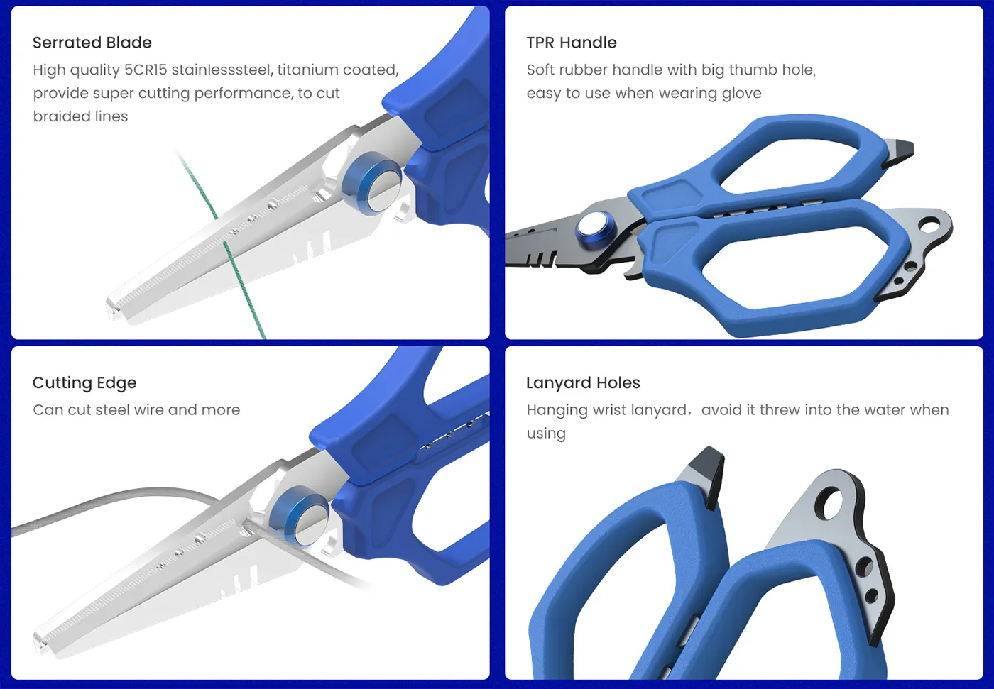 Advantages of Heavy Duty Fish Cutting Scissors