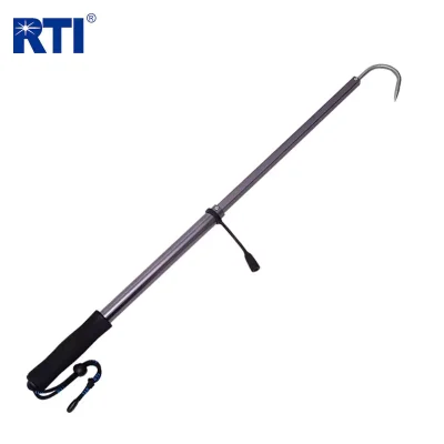 Aluminum Telescopic Fishing Gaff with Stainless Steel Hook