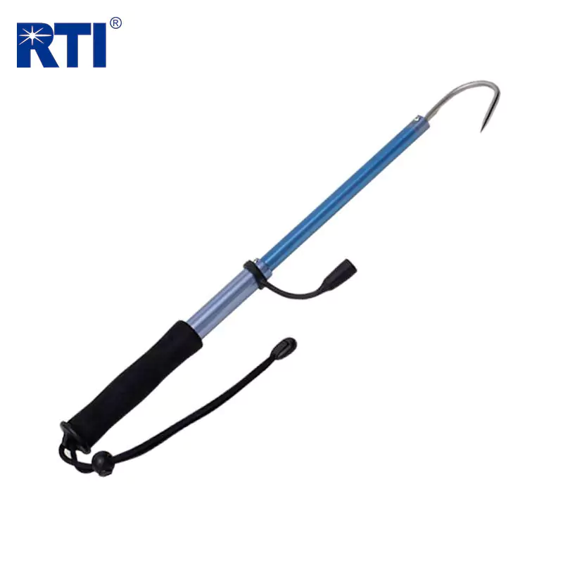 Aluminum Telescopic Fishing Spear Hook in its unfolded state
