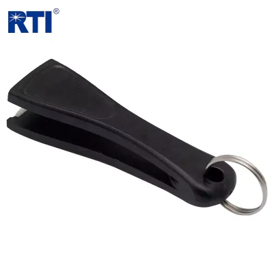 Black Ceramic Fishing Clipper with Hook Sharpener