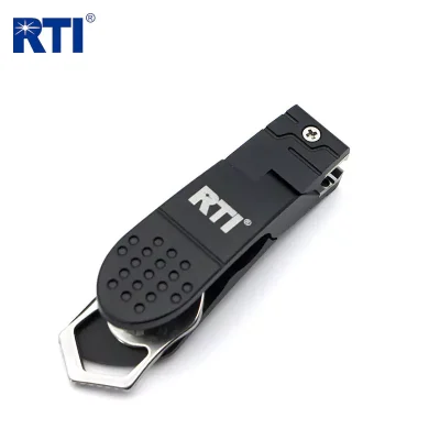 Black Multi-Function Aluminum Fishing Clipper