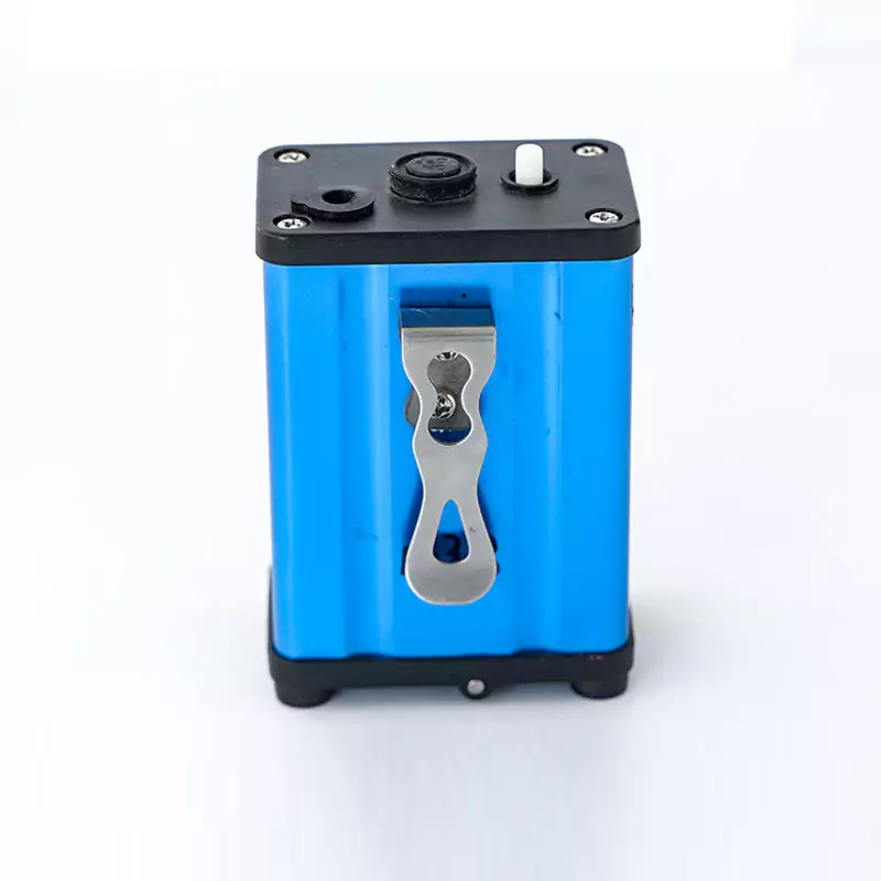 Blue Aluminum Fishing Air Pump