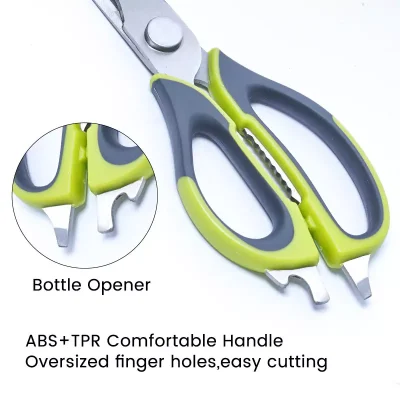 Bottle Opener of Stainless Steel Multi Function Scissors