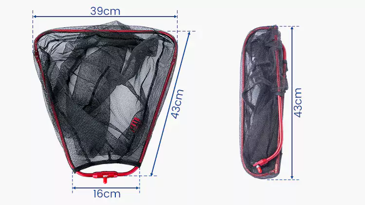 Collapsible Fishing Net Product Size