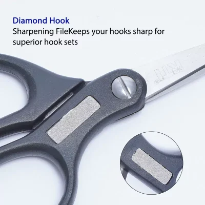 Diamond Hook of Stainless Steel Line Scissors