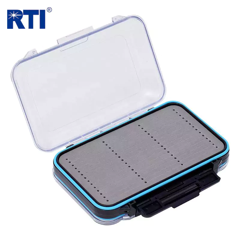 Double Layer Waterproof PP Plastic Fly Fishing Lure Box