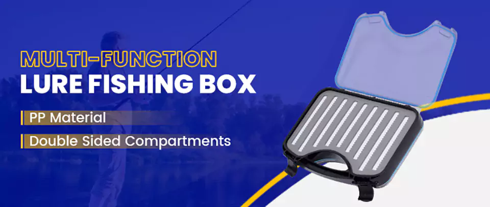 Double-Sided Lure Storage Boxes Product Description