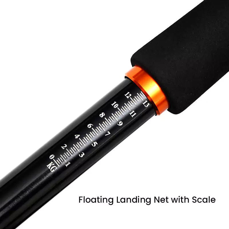 Floating Landing Net with scale