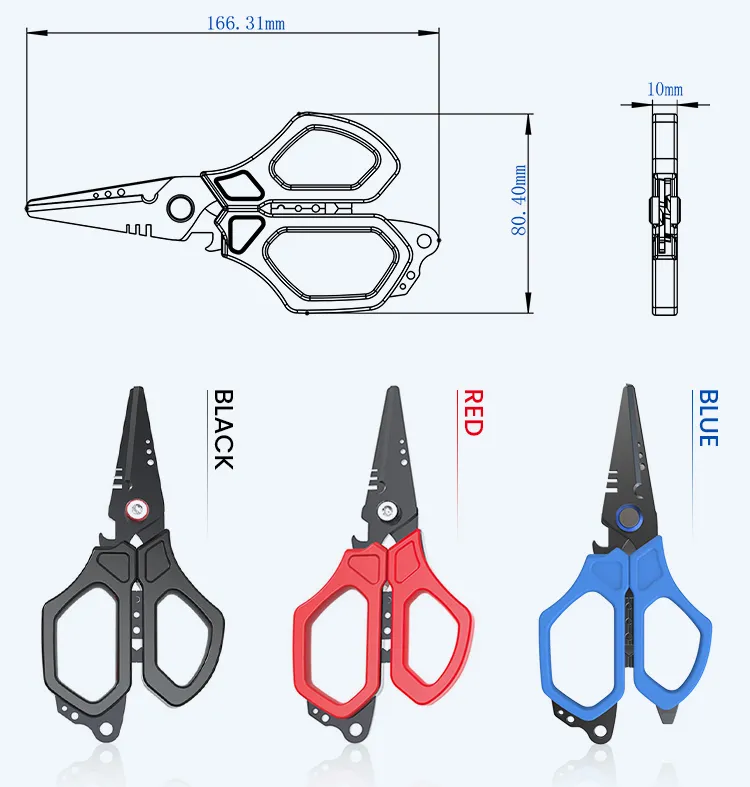 Heavy Duty Fish Cutting Scissores Color and Size