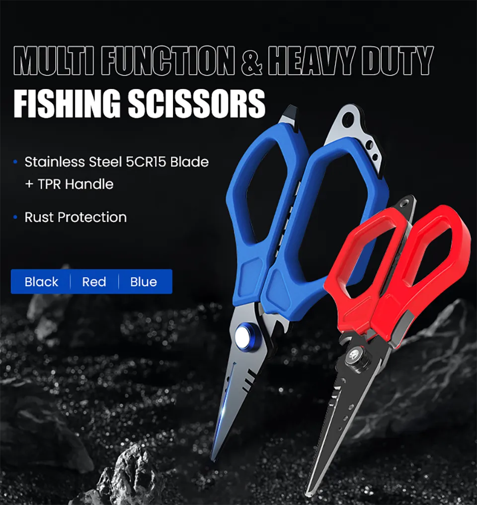 Heavy Duty Fishing Scissors Product Description