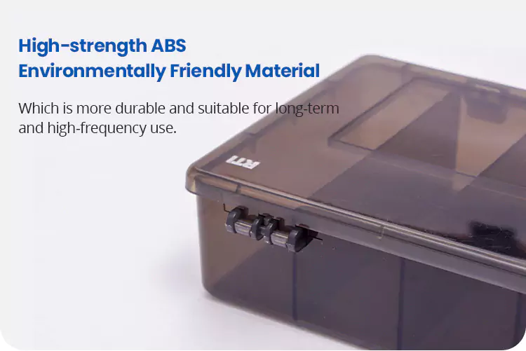 High-strength ABS Environmentally Friendly Material Fishing Storage Boxes
