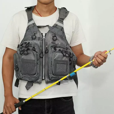 Wholesale Portable Fishing Rod Constrainer with Carabiner - RTI