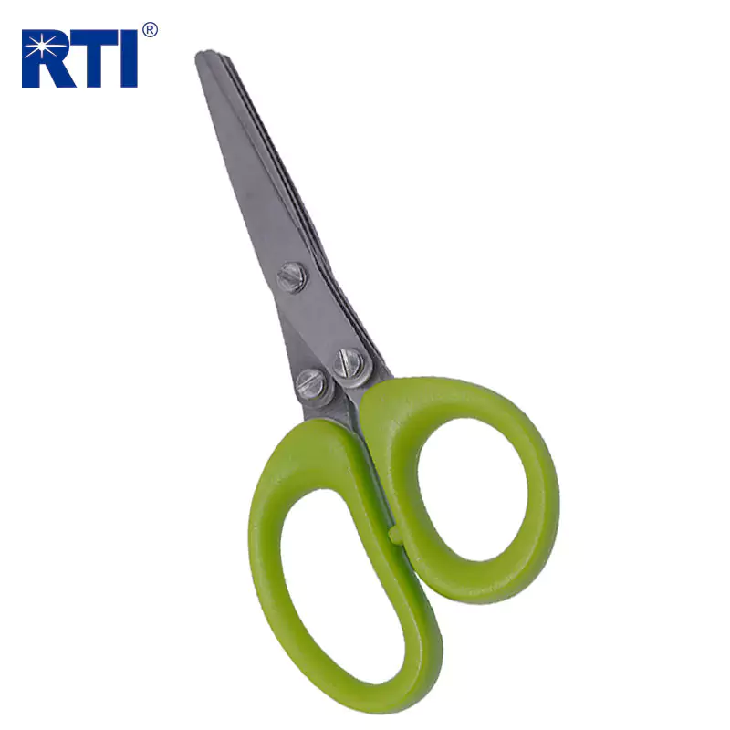 Multi-functional Stainless Steel Triple Blade Worm Scissors