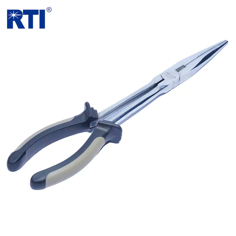 Multifunction Carbon Steel 11 inch Long Nose Fishing Pliers with TPR Handle