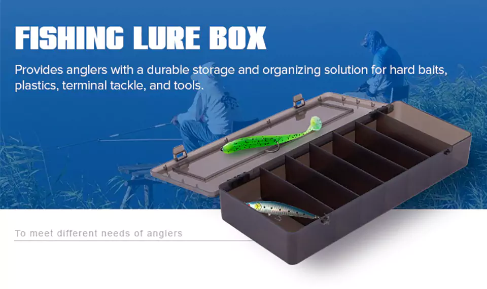 Plastic Waterproof Fishing Storage Boxes Product Description