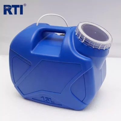 Portable 15L PP Plastic 15L Live Fish Bucket