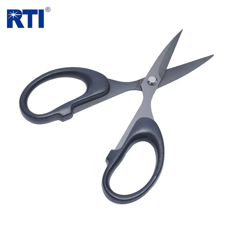 Portable Stainless Steel Braided Line Scissors with Safety Cover