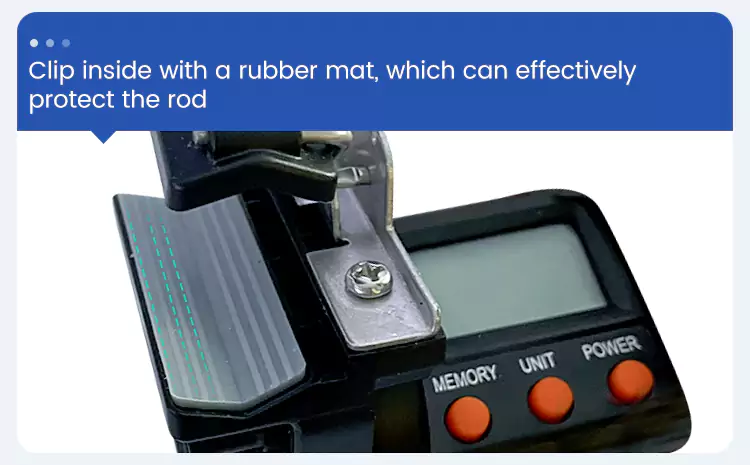 Protective Rubber Mat Inside the Clip