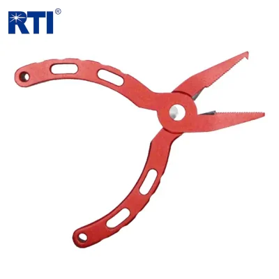 Red 37g Mini Aluminum Fishing Pliers