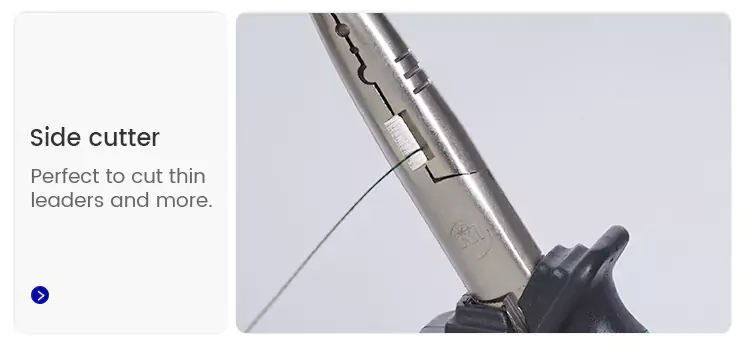 Side cutter for 6.5 Inch Carbon Steel Split Ring Pliers