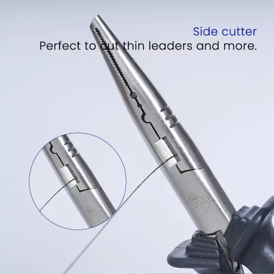 Side cutter of 6.5 inch Carbon Steel Split Ring Pliers