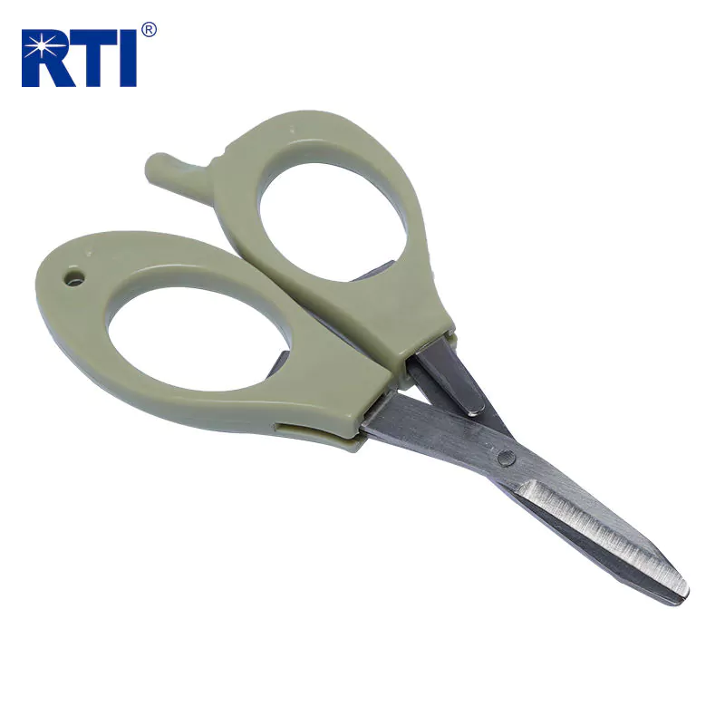 Stainless Steel Blade Small Fishing Folding Scissor
